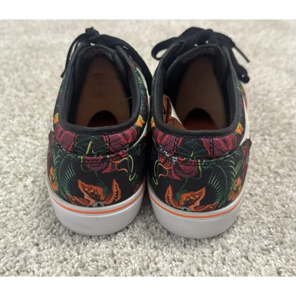Nike Toki TXT Print Low Total Orange Tropical Floral Sneakers Men’s Size 13